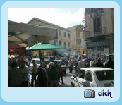 The backstreet markets of Palermo.