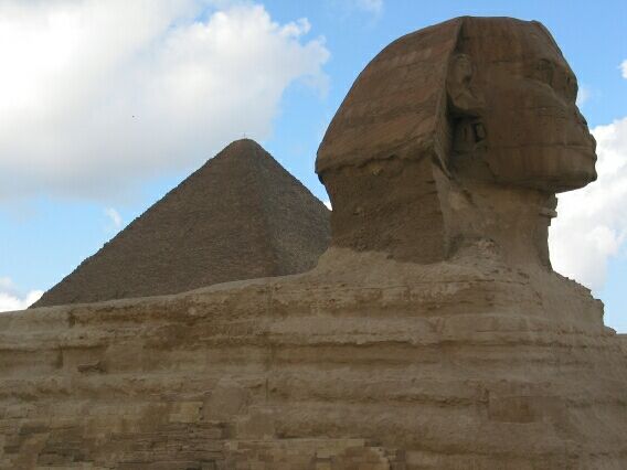Legends abound as to the whereabouts of the Sphinx's nose. Some claim Napoleon's troops shot it off.