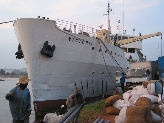 The M.V. Victoria. Crossing the lake to Mwanza, Tanzania.