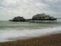 Brighton's derelict, yet somehow more glamorous and infinitely more photogenic 'West Pier'.